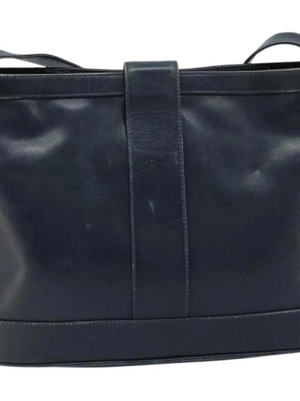 GUCCI Shoulder Bag Leather Black Gold - Picture 3 of 16